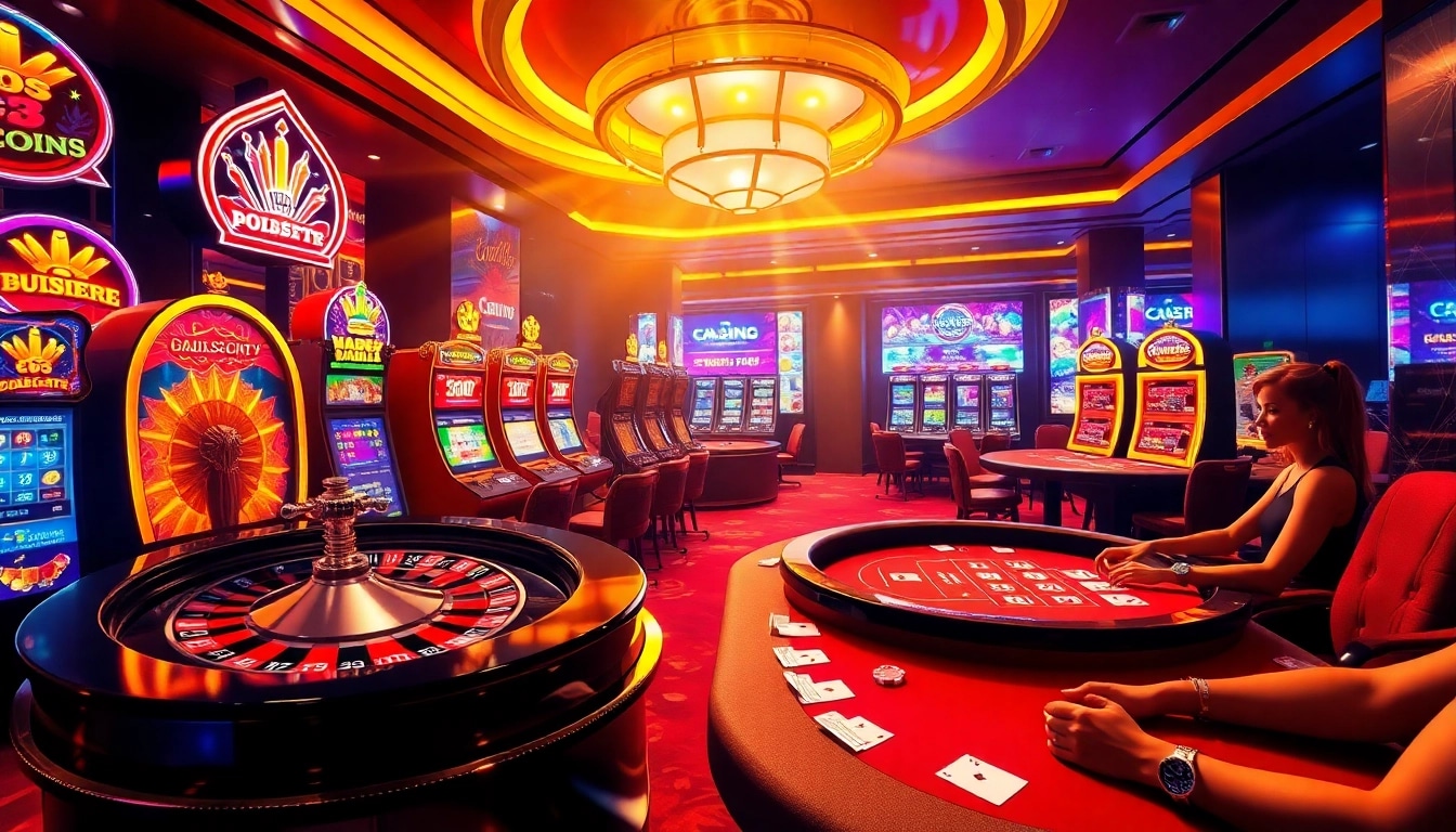 Experience the thrill of gambling at https://s8s8.org/ with vibrant gaming tables, roulette wheels, and poker chips.