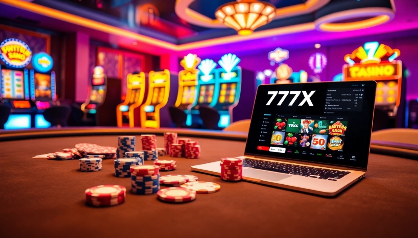 Enjoy the excitement at 777X nhà cái with vibrant casino games, tables, and slot machines.