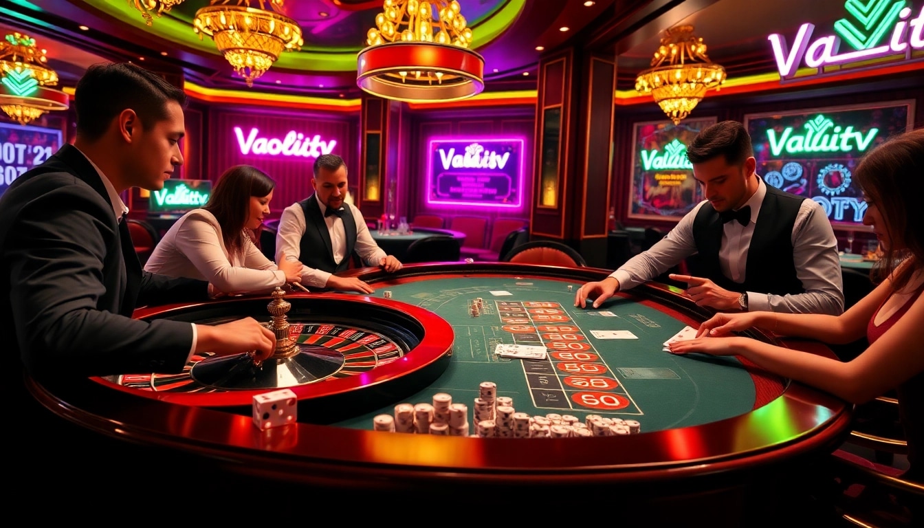Experience the thrill of gambling at Vaoluoitv with exciting casino games and vibrant atmosphere.