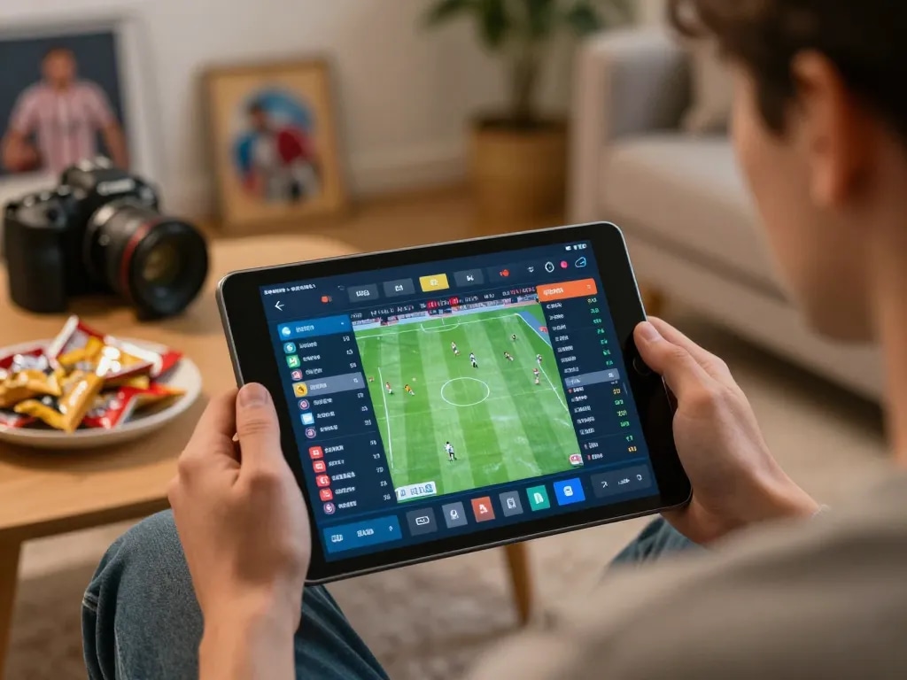 Engaging in strategic online sports betting with the link LLwin under bright ambient lighting