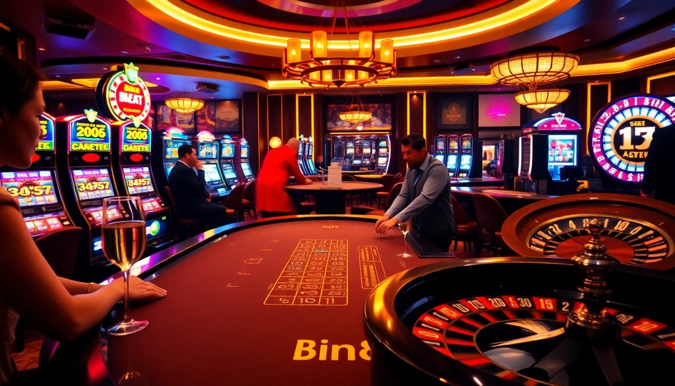 Experience luxury at Bin88 casino with vibrant games and thrilling betting.