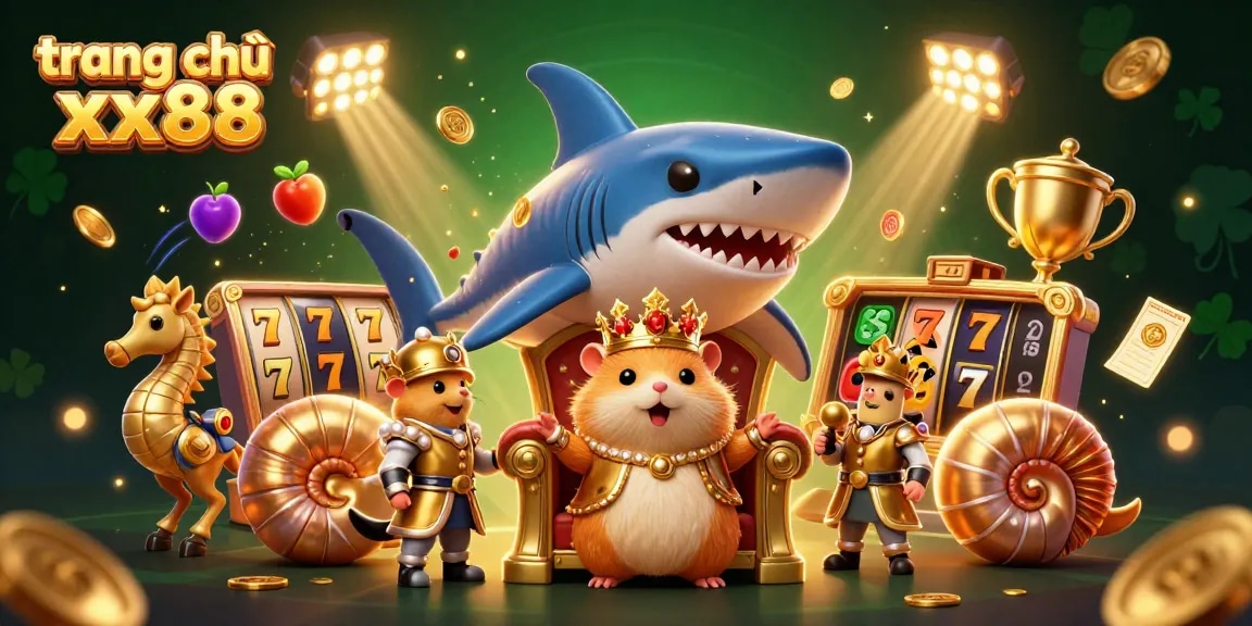 Enhance your gaming experience at trang chủ xx88 with this vibrant 3D casino scene.