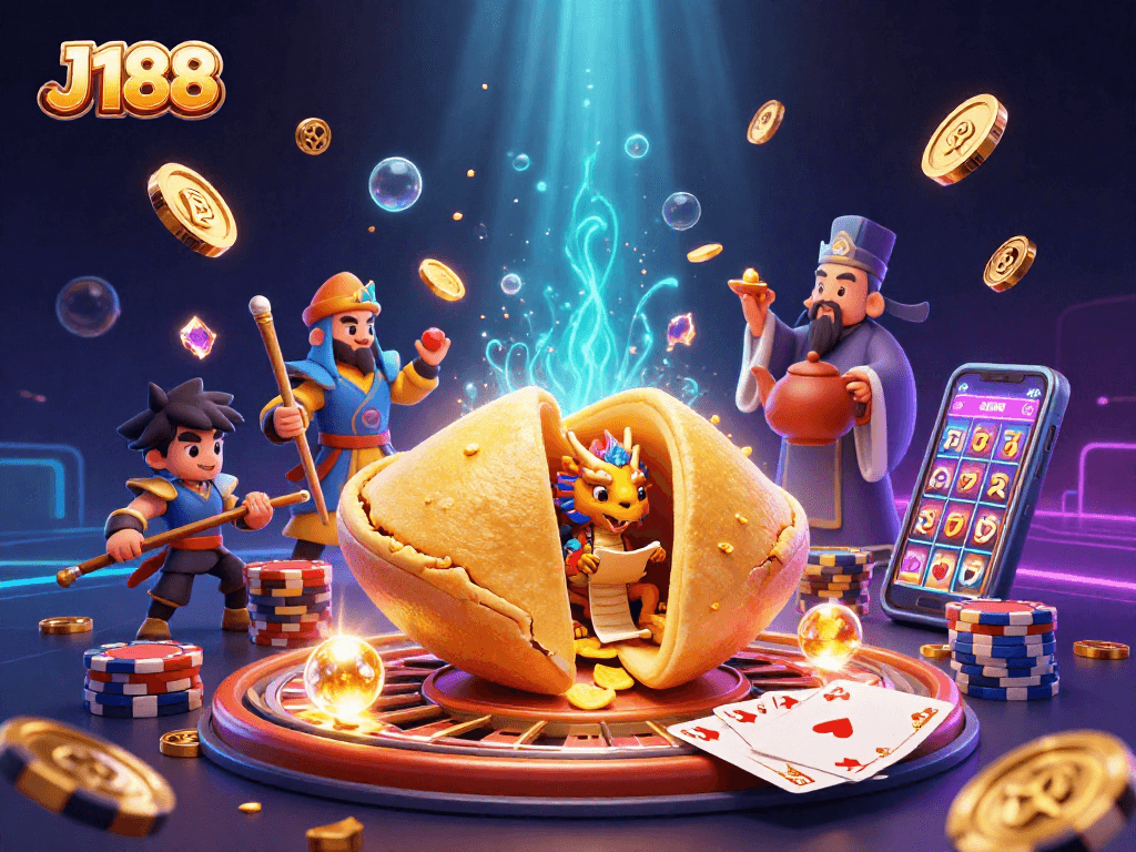 Engage with J188's vibrant 3D casino world featuring dynamic gameplay and enchanting visuals.
