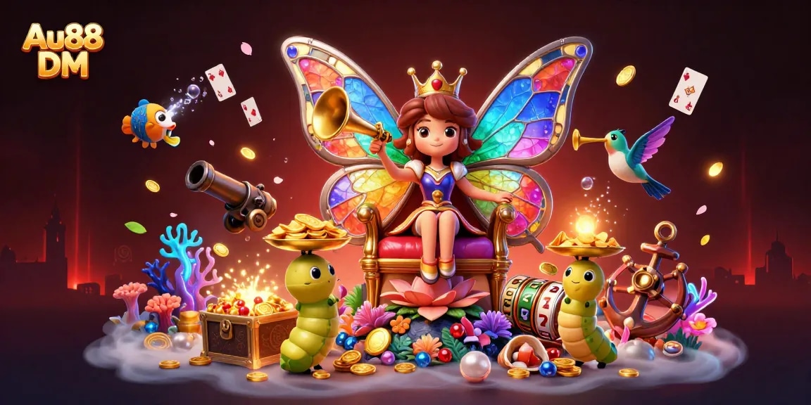 Engage with Au88 DM as you experience thrilling wins among vivid 3D casino elements
