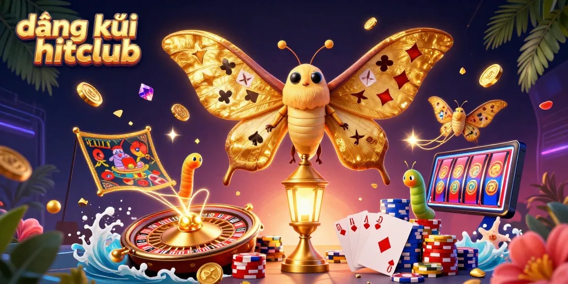 Engage in exciting gameplay with đăng ký hitclub, showcasing casino scenes and vibrant gambling elements.