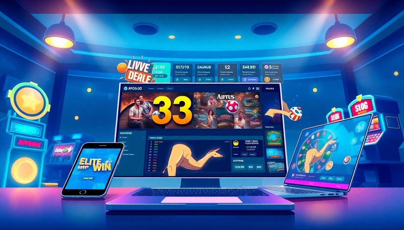 Experience premium online gaming with 33win's advanced platform.