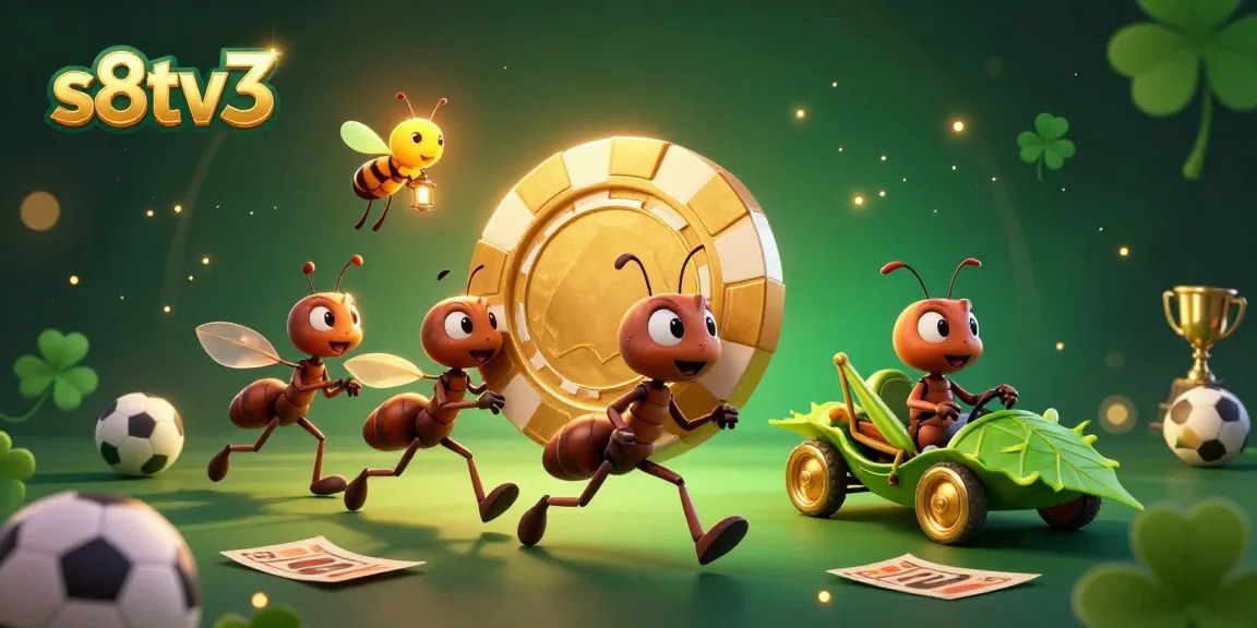 Place bets and enjoy the thrill of s8tv3's live sports action featuring dynamic characters.
