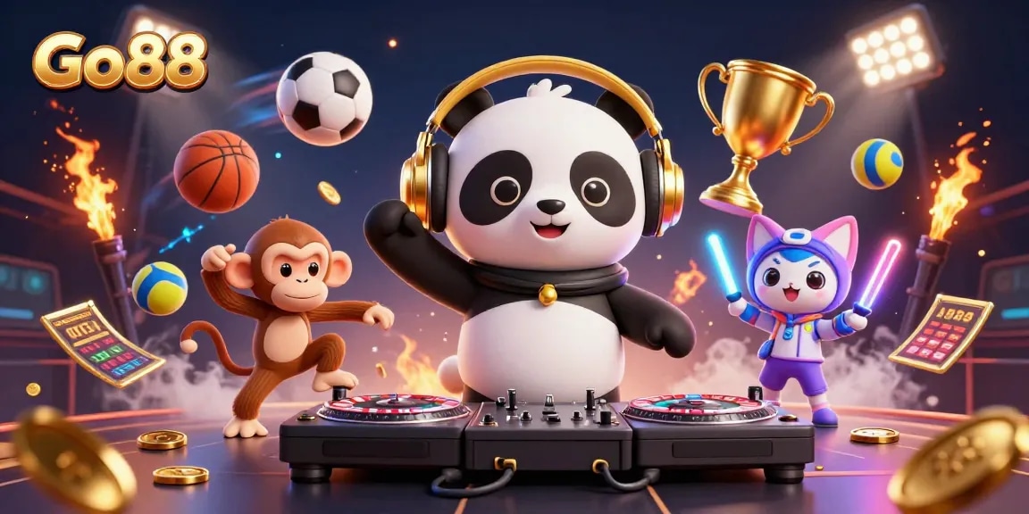 Engage in thrilling fun at Go88 with nonstop action and exciting game elements.