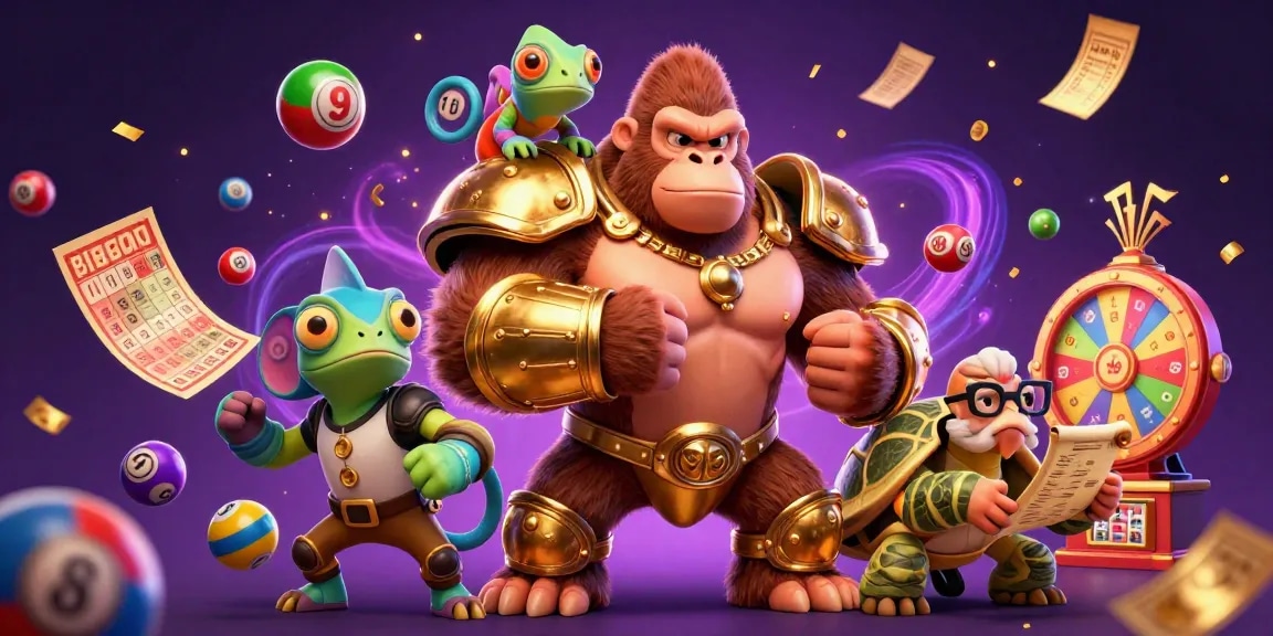 Experience LUCKY88 unlock big wins with dynamic elements in this engaging casino illustration.