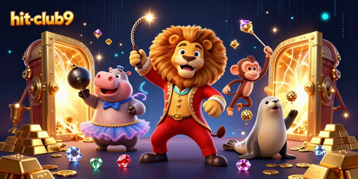 Join the excitement at hit-club9 with a colorful casino adventure filled with treasure and animated characters.
