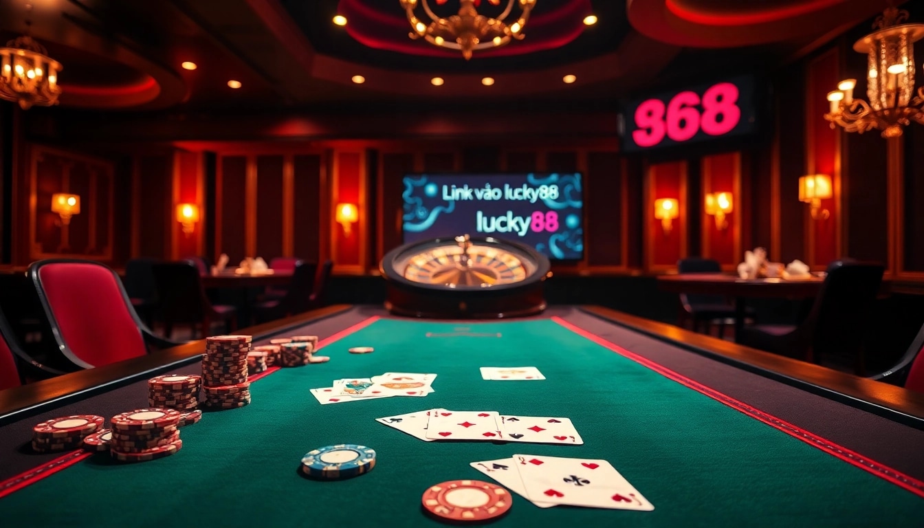 Engage in thrilling gameplay and excitement at Link vào lucky88 with high-stakes poker and casino games.