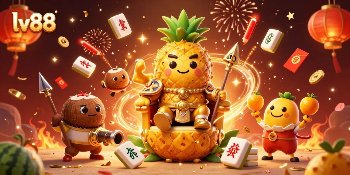 Experience exciting gameplay at lv88, where the golden pineapple king reigns over vibrant casino fun.