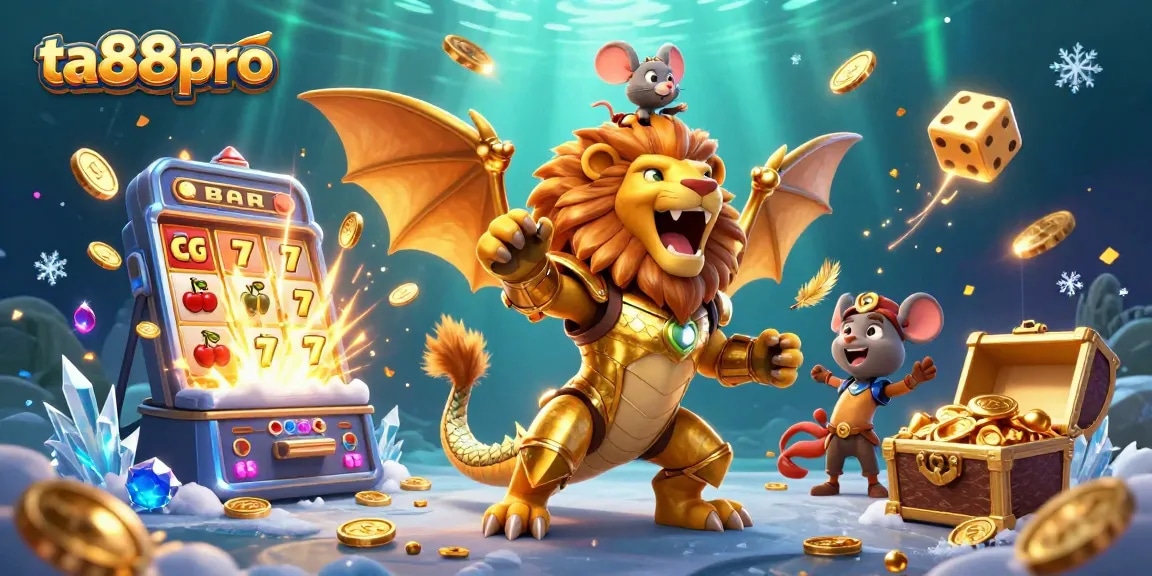 Experience high-stakes gaming and excitement with ta88pro's thrilling casino illustrations.