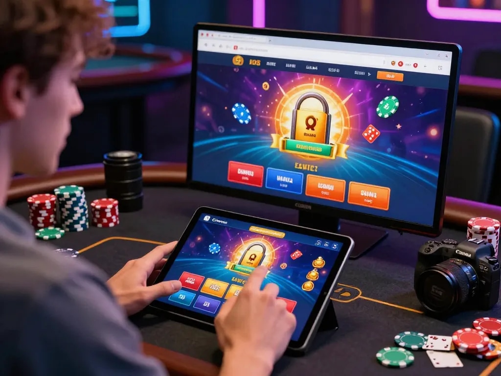 Engaging online gaming experience at a nhà cái uy tín with vibrant graphics and secure payment interface.