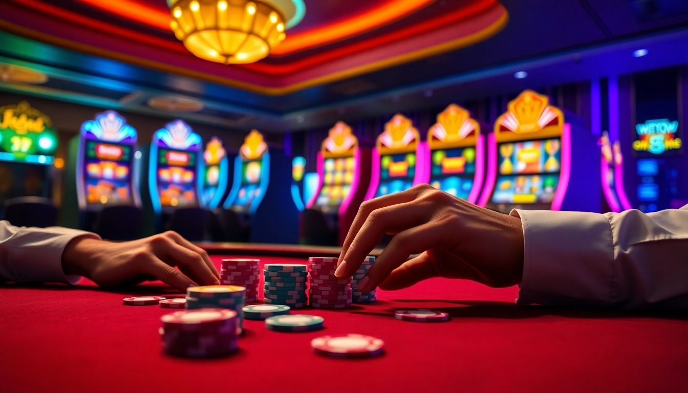 Experience thrilling gameplay at S8.com with exciting poker action and colorful slot machines.