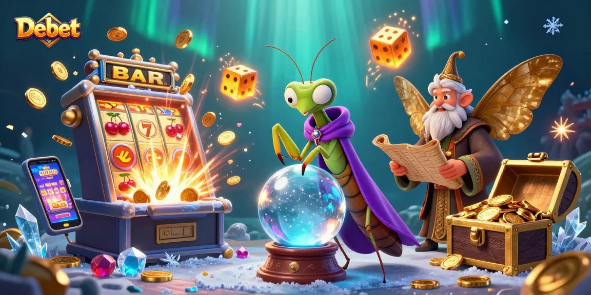 Debet players revel in 3D carnival of vibrant slots, golden treasures, and mystical fortune awaiting!