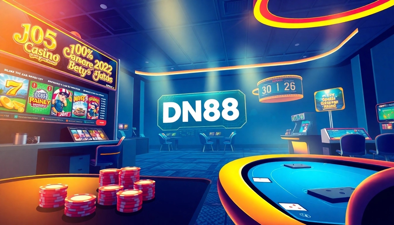 Experience the vibrant online gambling world of DN88 with modern gaming options and immersive visuals.