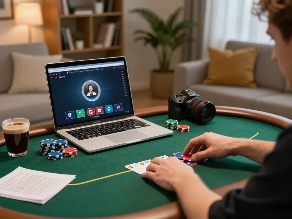 Experience the excitement of an online game with XOCDIA88, placing strategic poker bets from home.