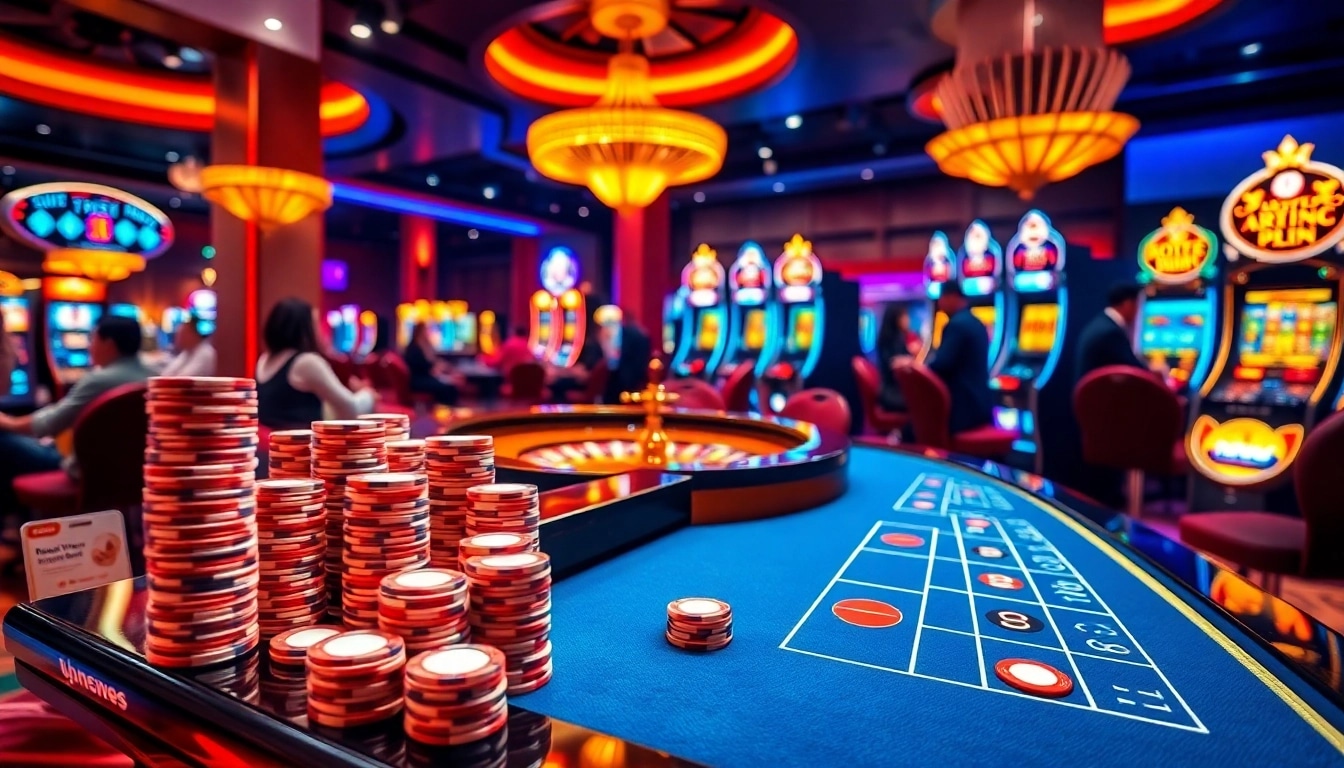 Experience the thrill of tải i9bet with vibrant casino games and action.