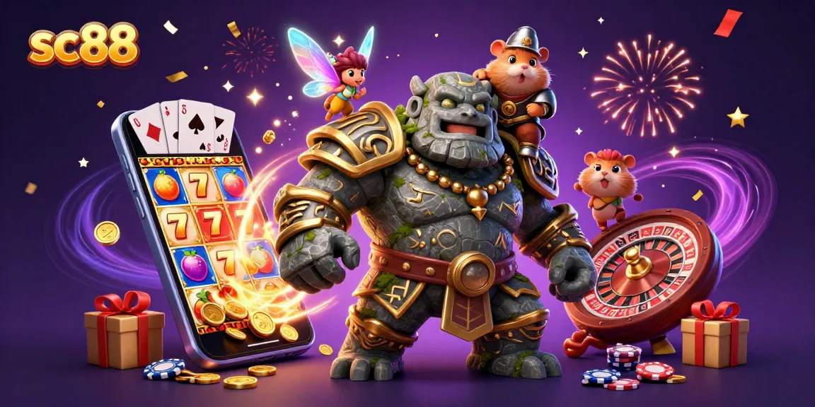 Engage with sc88 and uncover thrilling slot adventures through a magical 3D illustration.