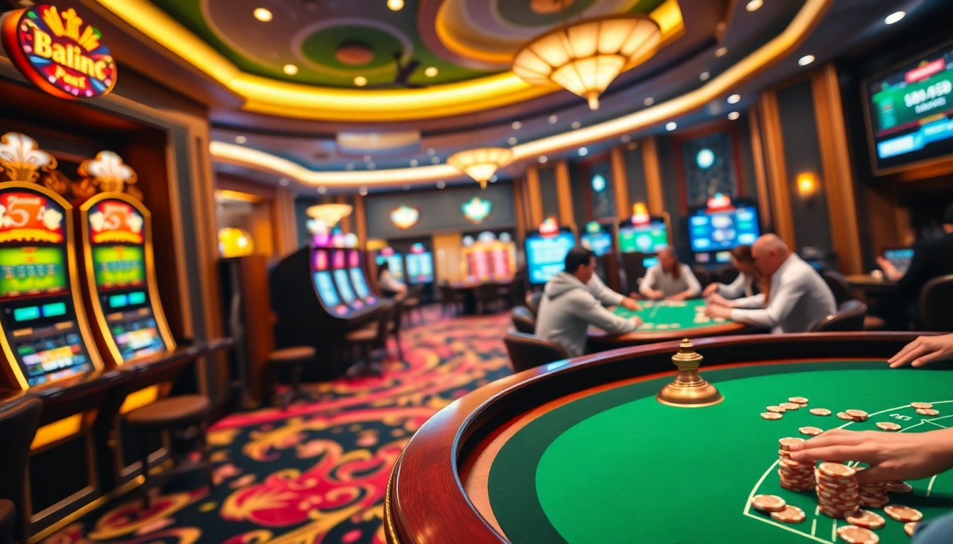 Experience luxury gaming at https://8xx.network/ with vibrant slot machines and live poker tables.