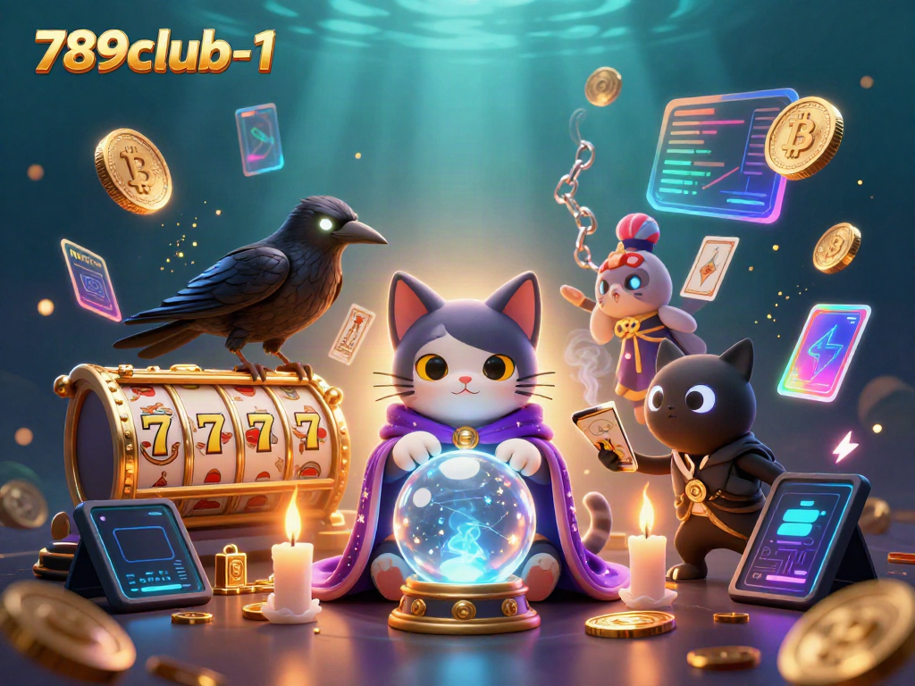 Engage with the vibrant world of online gaming featuring 789club-1's mystical casino elements.