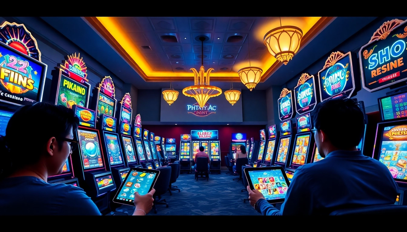 PHTAYA.ac offers an exciting online casino experience with vibrant slot machines and engaging gaming interfaces.