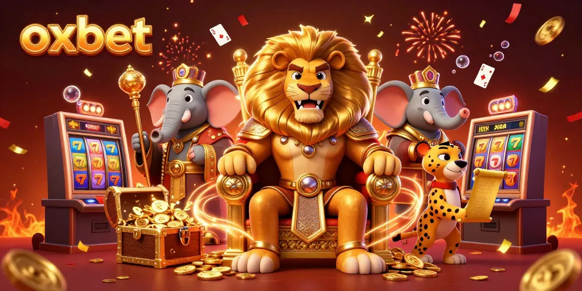Experience the thrilling world of oxbet casino with vibrant characters and dynamic gaming elements.