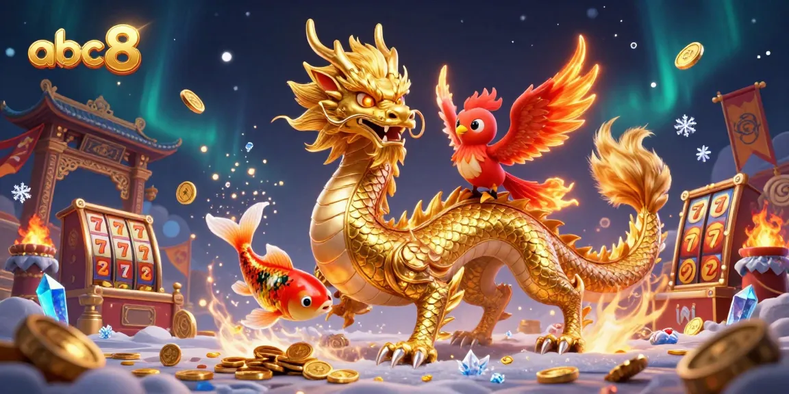 Experience thrilling moments at abc8's vibrant casino, featuring dynamic Asian-themed characters and games.