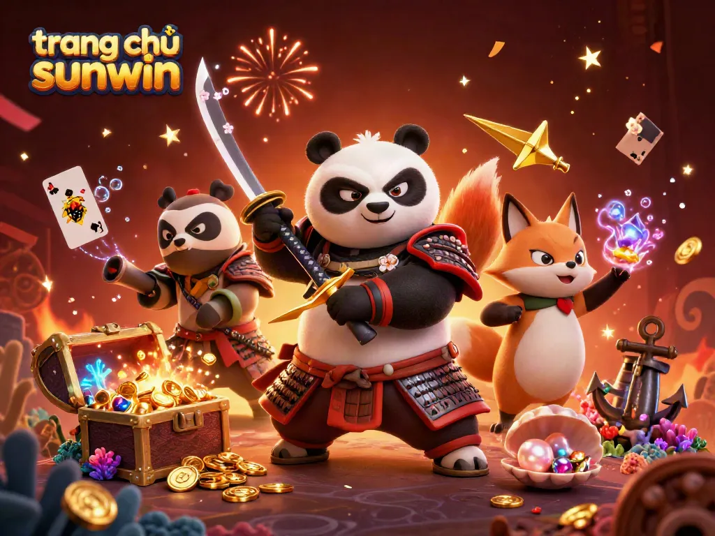 Experience exciting gameplay at trang chủ sunwin with thrilling characters and vibrant casino elements.