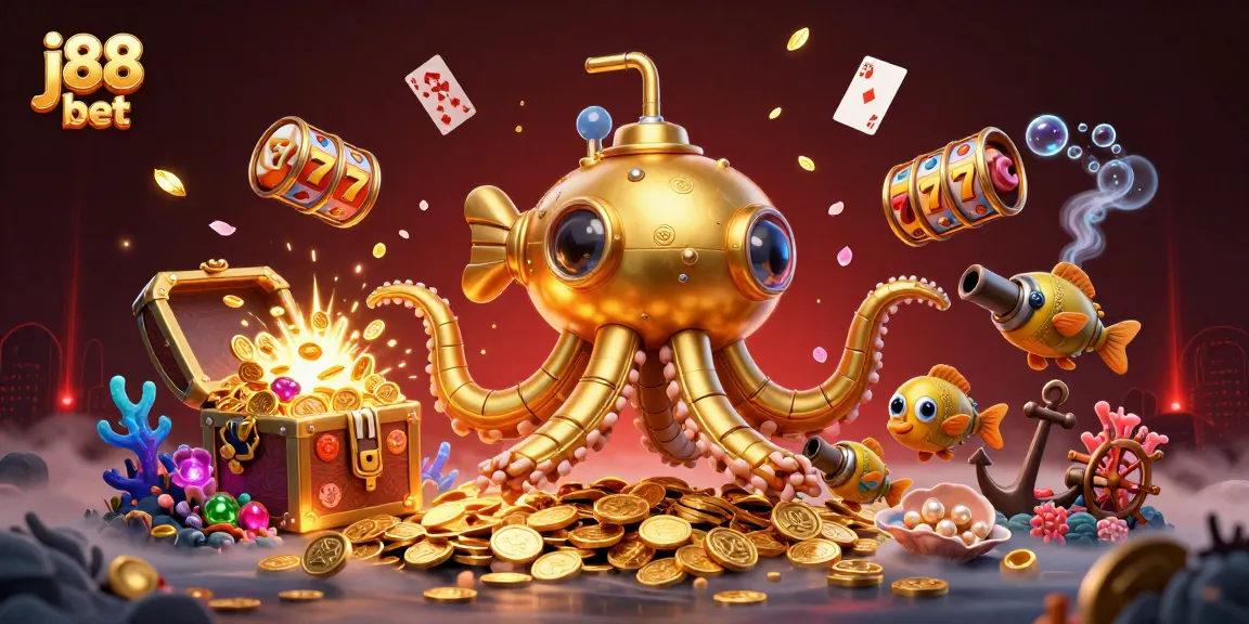 Engage in the vibrant world of j88 bet with dynamic slot elements and treasure-filled adventure.
