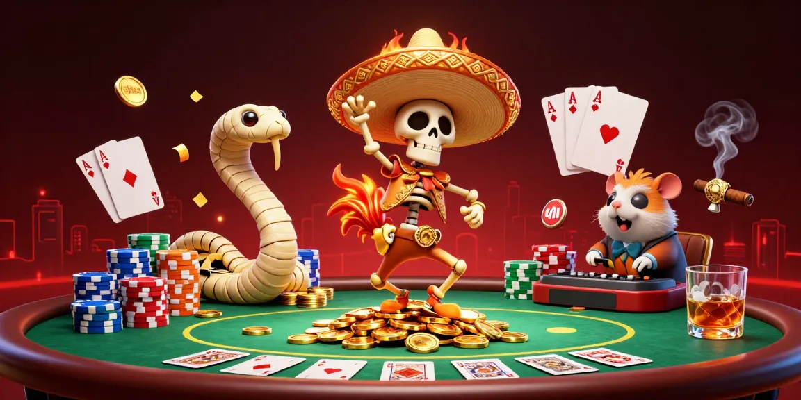 Engage in thrilling gameplay with hitclub-79 as a vibrant animated scene of poker and fun unfolds