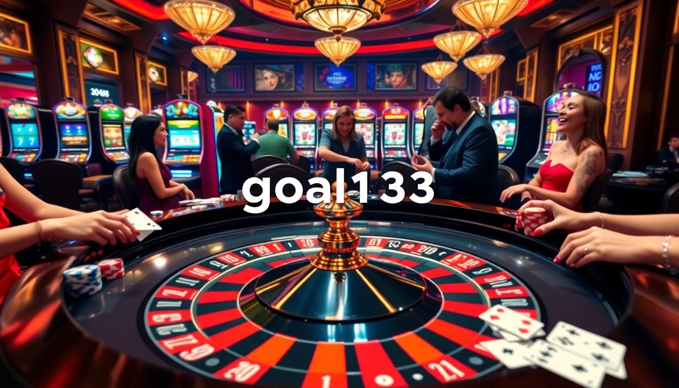 Experience the thrill of winning at https://goal123.work/ with casino tables and vibrant gameplay.