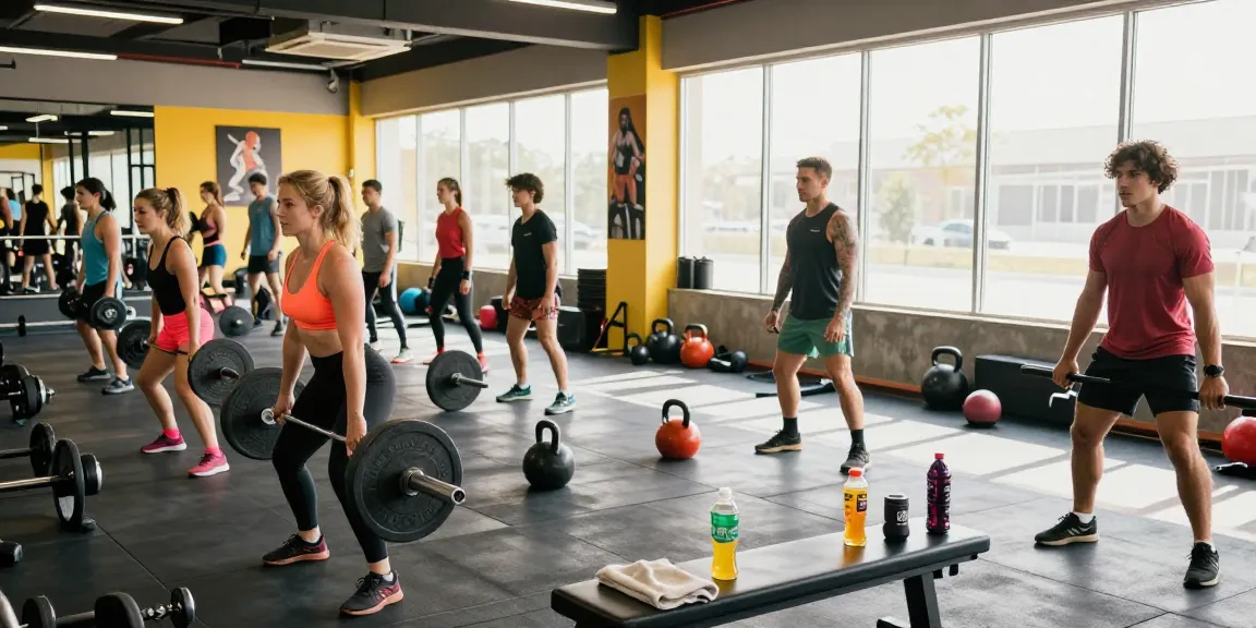 Prime Pharma Steroiden enhancing bodybuilding journey with athletes in the gym.