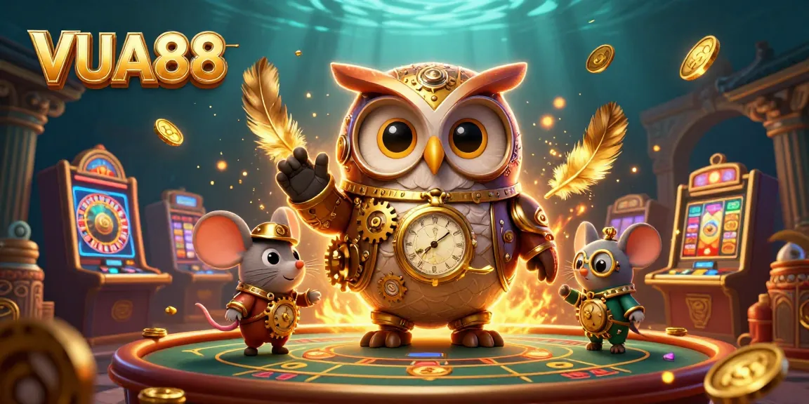 Experience VUA88's thrilling live casino action with vivid characters and dynamic scenes.