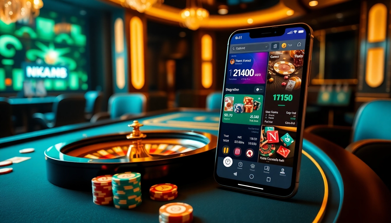 Engage in thrilling gameplay at NK88's online casino with vibrant tables and dynamic interfaces.