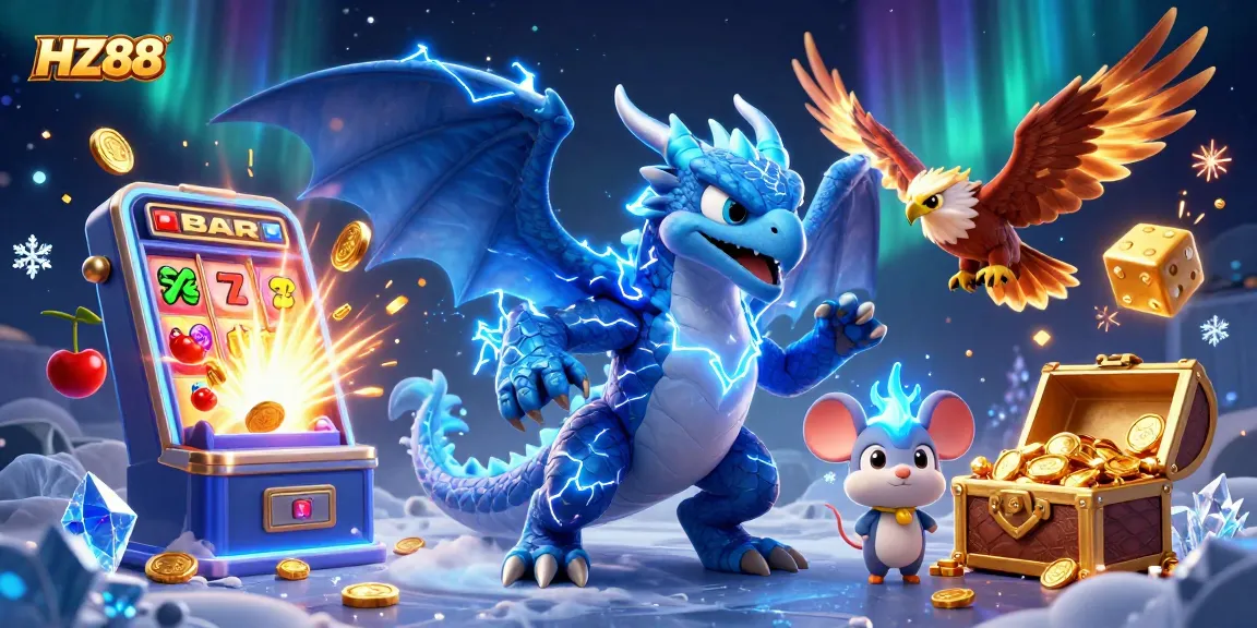 Experience thrilling gameplay at HZ88 with dynamic characters and exciting casino elements in 3D
