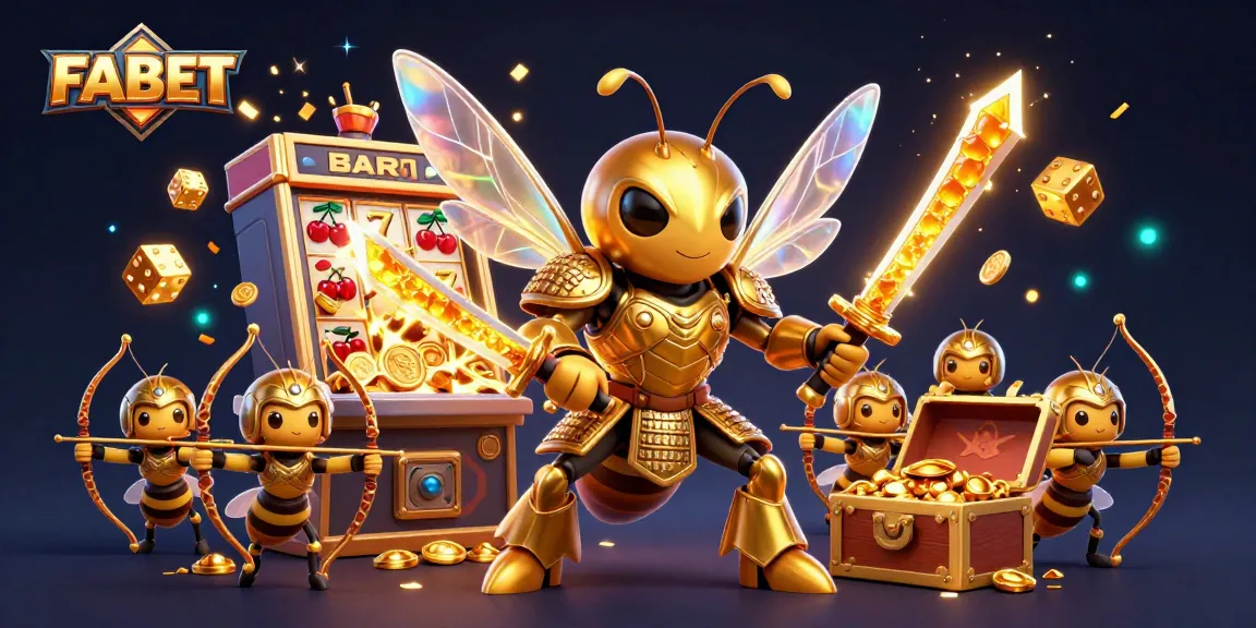 Experience exciting gaming adventures with FABET as the golden hornet leads a dynamic casino scene.