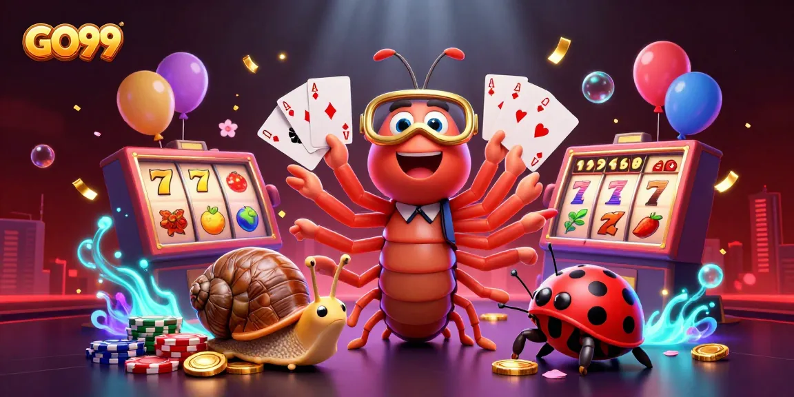 GO99 takes center stage with vibrant slot games and lively characters, perfect for casino enthusiasts.